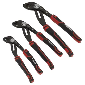 Sealey Water Pump Pliers Set 3pc Quick Release AK8380