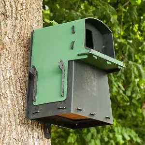 Eco Barn Owl Nest Box - Polyethylene/Plastic - L65 x W66 x H67 cm