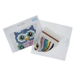 XSTITCH OWL - Counted Cross Stitch Kit: Owl - Trimits