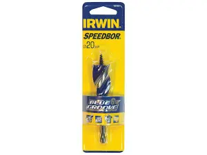 IRWIN Blue Groove 6X Stubby Wood Bit 20 x 100mm