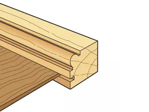 Trend C140 x 1/4 TCT Bearing Guided Corner Bead 3.2mm Radius