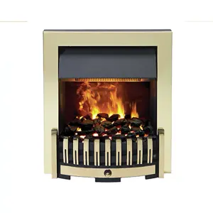 Dimplex Danville OptiMyst Smoke & Flame effect Brass Model DNV20BR Inset Fire Place