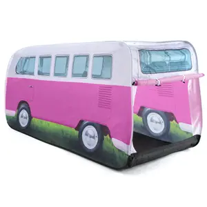 Volkswagen Pink Camper van Pop up 3-man Tent