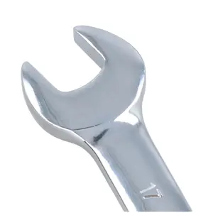 17mm Reversible Cranked Offset Ratchet Combination Spanner Wrench 72 Teeth