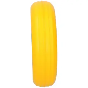 10" Solid Rubber Tyre For Sack Trucks Wheel Barrows Trolleys 20mm Centre 2pc