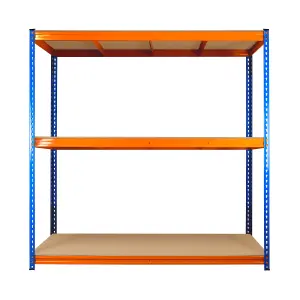 3 Tier ULTRA HEAVY DUTY Storage Racking 1800h x 1800w x 450d mm 350kg