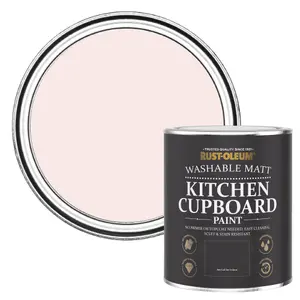 Rust-Oleum China Rose Matt Kitchen Cupboard Paint 750ml