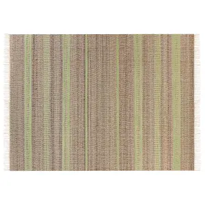 Jute Area Rug 160 x 230 cm Beige and Light Green TALPUR