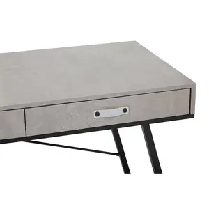 Interiors by Premier Bradbury Concrete Veneer Desk