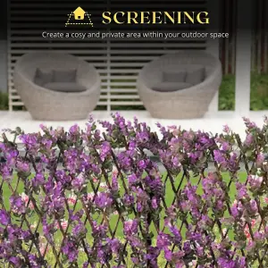 180 x 60cm Vivid Violet Trellis  Decorative Garden Screening