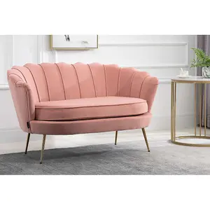 Birlea Ariel 2 Seater Sofa Coral