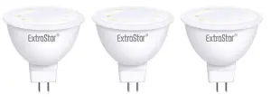 ExtraStar 6W LED Bulb MR16 natural light 4200K pack of 3