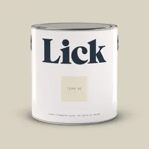 Lick Taupe 03 Eggshell Emulsion paint, 2.5L