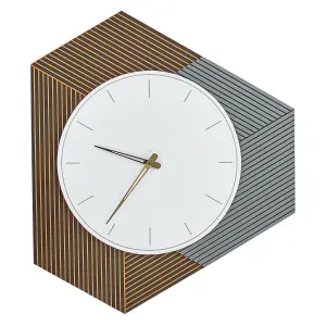 Beliani Modern Wall Clock SAILON White