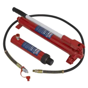 Sealey SuperSnap Push Ram with Pump & Hose Assembly - 10 Tonne