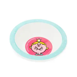 Mr Men Little Miss Princess Tableware Set (Pack of 5) Pink/Blue/White (One Size)