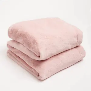 3 in 1 Cozy Fleece Blanket Slipper & Insole - Pink