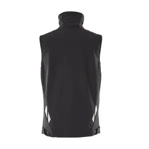 Mascot Accelerate Ultimate Stretch Lightweight Gilet (Black)  (Large)