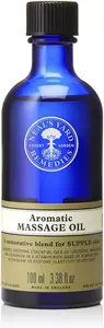 Neal's Yard Remedies Aromatic Massage Oil, Balance & Relax Your Mind, Scented Body Oil, With Almond & Sunflower Oil, 100Ml