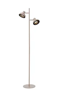 Lucide Sensas Modern Floor lamp - 2xGU10 - Cream