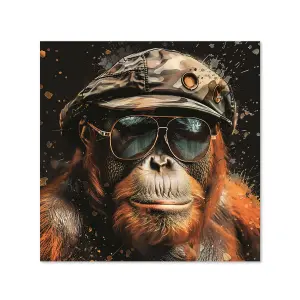 Cool Orangutan Kitchen Splashback