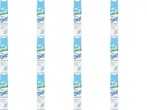 Oust Odour Eliminator Clean Scent, 300 ML (Pack of 12)