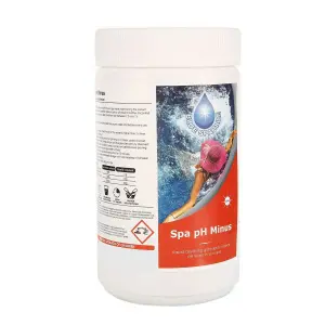 BLUE SPARKLE 1.5 Kg pH Minus Decrease pH Level Water Quality Improver for All Hot Tubs and Swimming Pools