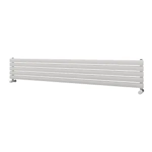 Ximax Champion FORH1164600W White Gas Horizontal Designer Radiator, (W)1800mm x (H)294mm