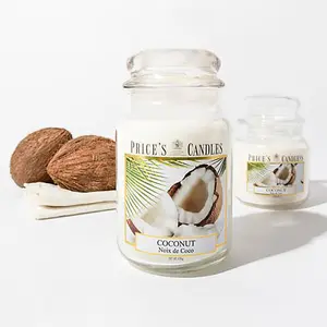 Prices Fragrance Collection Coconut Medium Jar Candle