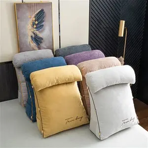 Backrest Pillow - Reading Pillow - Triangular Wedge Pillow - Sit Up Pillow - Pillow For Sitting Up In Bed - Back Support Cushion