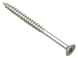 ForgeFix POZI570SS Multi-Purpose Pozi Compatible Screw CSK ST S/Steel 5.0 x 70mm Box 100 FORPOZI570S