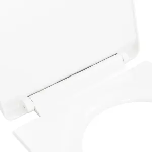 Soft-close Toilet Seat with Quick-release Design White