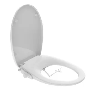 Bemis Pure Clean White Standard Soft close Toilet seat