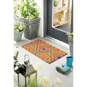 Coir W45 x L75 cm Non-Slip Indoor Outdoor Door Mat