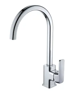 VURTU Hera C Shape Single Lever Tap, 368(H) x 99(W), Chrome, 692102