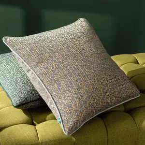 Anikha Square Throw Cushion Covers Grey / Polyester