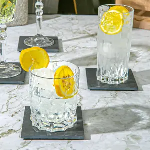 RCR Crystal - Marilyn Glassware Set - Modern Cut Glass Cocktail Tumblers - 12pc