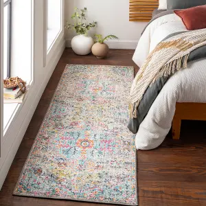 LOU Oriental Vintage Runner Rug 80 x 220 cm