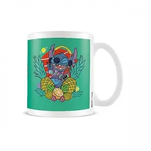 Lilo & Stitch Youre My Fave Mug Green/Yellow/Orange (One Size)