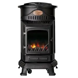 Provence Gas Heater (Matt Black)