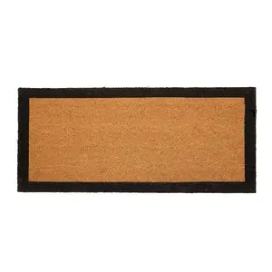 Interiors by Premier Black Border Extra Large Doormat