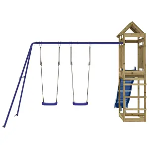 Berkfield Outdoor Playset Impregnated Wood Pine