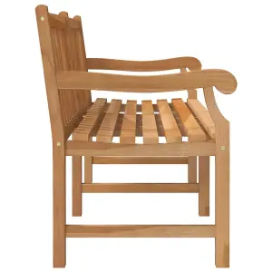 Berkfield Garden Bench 150 cm Solid Teak Wood