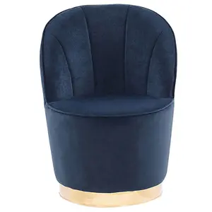 Armchair ALBY Velvet Dark Blue