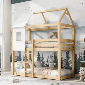 Gaskill Single (3') Standard Bunk Bed  Natural