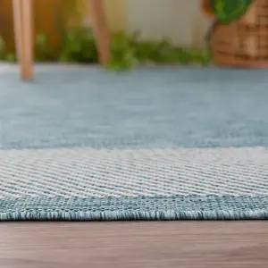 Ecology Collection Outdoor Rugs in Aqua  200AQ