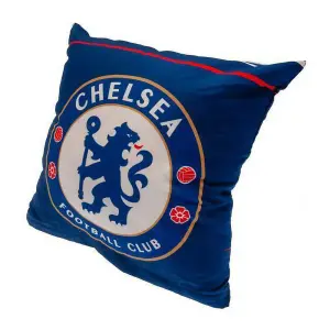 Chelsea FC Official Football Crest Cushion Blue/White (One Size)