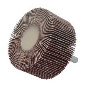 120 Grit 60mm Flap Wheel Disc Abrasive Sanding Pads For Drills 6mm Shank 10pc