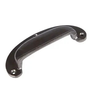 Hammer & Tongs - Wide Lipped Cabinet Cup Handle - W130mm x H50mm