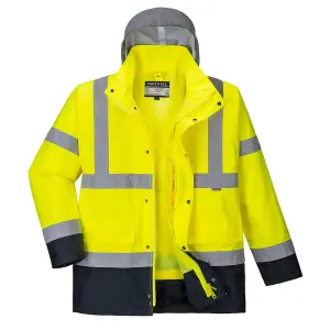 Portwest Hi-Vis 4-in-1 Contrast Traffic Jacket